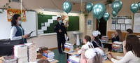 В Белове и Краснобродском сотрудники ГИБДД приняли участие в мероприятиях, посвященных Дню знаний