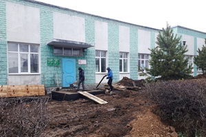 В Белове начался ремонт Диагностического центра.