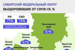 Доля выздоровевших от COVID-19 в Кузбассе поднялась до 70%