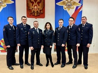 В ОМВД России «Беловский» чествовали сотрудников экономической безопасности и противодействия коррупции МВД России