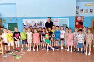 Полицейские провели профилактическую беседу для для воспитанников детского сада