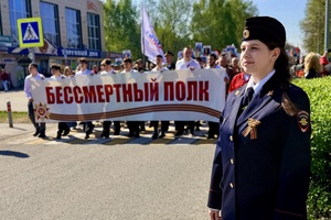 Более ста сотрудников разных ведомств охраняли общественный порядок в Беловском городском округе в День Победы