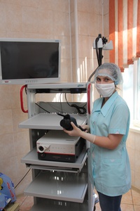 В детскую больницу Белова поступил современный видеоэндоскоп