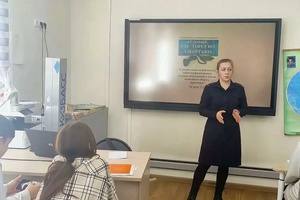 Полицейские провели профилактическую беседу для школьников в рамках акции «Чистое поколение 2026»