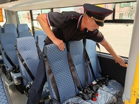Сотрудники Беловской Госавтоинспекции проверили состояние «школьных» автобусов