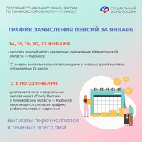 Отделение Соцфонда по Кемеровской области выплатит детские пособия за декабрь досрочно