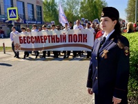 Более ста сотрудников разных ведомств охраняли общественный порядок в Беловском городском округе в День Победы