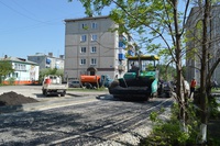 Часть дворовых территорий, ремонтируемых в рамках федеральной программы в Белове, будет готова уже в июне