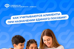 Как учитываются алименты при назначении единого пособия?