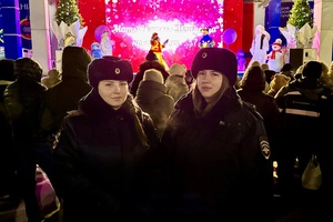 Беловские полицейские обеспечили охрану общественного порядка на Рождество