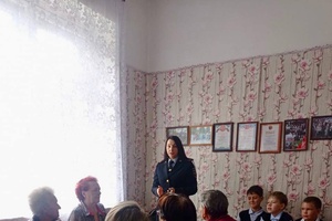 В территориальном управлении поселка Бабанаково состоялась встреча сотрудников ОМВД России «Беловский» с местными жителями.