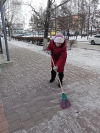 Мороз хозяйственной деятельности не помеха