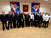 В отделе МВД России «Беловский» состоялось торжественное мероприятие, посвященное 102-й годовщине со дня создания патрульно-постовой службы полиции