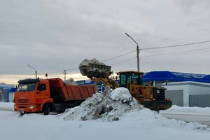 Снег не уходит на каникулы