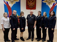 В ОМВД России «Беловский» чествовали сотрудников взвода охраны объектов ОВД