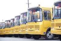 В Кузбасс прибыла новая партия школьных автобусов