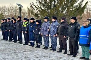 В Белове прошел общегородской гарнизонный развод нарядов полиции, задействованных в системе единой дислокации