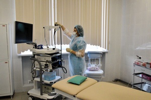 В Беловской горбольнице №1 введено в работу новое эндоскопическое оборудование экспертного класса