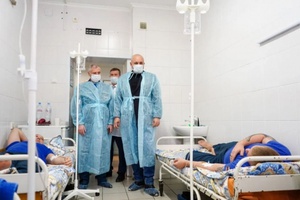 В больницах Кузбасса остаются 16 человек, пострадавших при аварии на "Листвяжной"