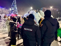 Кузбасские полицейские обеспечили правопорядок в новогоднюю ночь