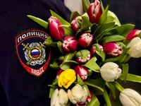 В Международный женский день сотрудники отдела МВД России «Беловский» спешат поздравить представительниц прекрасной  половины человечества с 8Марта