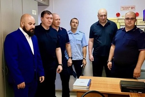 В Белове в рамках акции «Гражданский мониторинг» председатель Общественного совета принял участие в комиссионной проверке изолятора временного содержания