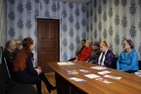 Сотрудники Госавтоинспекции посетили Беловскую местную организацию Всероссийского общества слепых