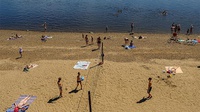 В Кузбассе разрешается отдых на пляжах и местах массового отдыха у воды