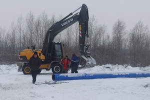 Возобновлено строительство магистрального водовода