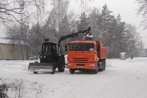 Почти 50 тысяч кубометров снега вывезли с общественных территорий Белова с начала сезона