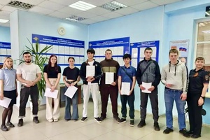В отделе по вопросам миграции отдела МВД России «Беловский» прошла встреча с иностранными студентами