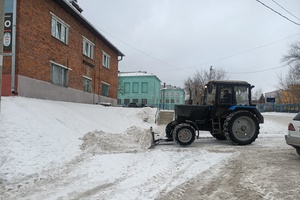 В Белове продолжается работа по выявлению и своевременной ликвидации опасных снежных горок