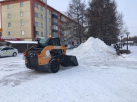С начала сезона с общественных территорий города убрали 13913 кубометров снега