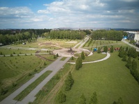 В Белове начались работы по капитальному ремонту парка «Юбилейный»
