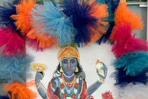 В выставочном зале "Вернисаж" прошла неделя, посвященная культуре Индии.