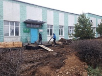 В Белове начался ремонт Диагностического центра.