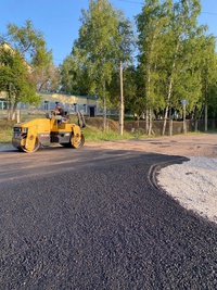 В Белове продолжается благоустройство дорог