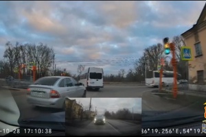 В Белове по материалам «Мобильного патруля» привлечен к ответственности водитель, который создал аварийную ситуацию на дороге