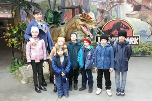Экскурсия на выставку «динозавров»