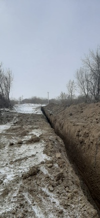 В Белове продолжается строительство магистрального водовода от 7 гидроузла до 3 микрорайона