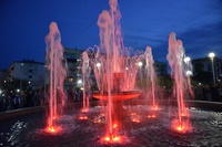 Новый фонтан появился в Белово