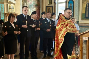 В честь Дня образования российской полиции в церкви Вознесения Христова состоялась служба для сотрудников ОМВД России «Беловский»