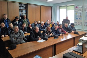 Сотрудники Беловской Госавтоинспекции встретились с коллективом одного из предприятий
