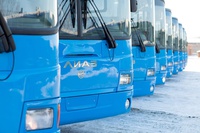15 новых междугородных автобусов поступили в муниципалитеты Кузбасса