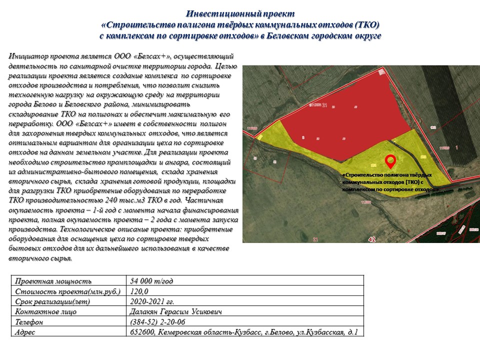 Проект полигона тбо dwg